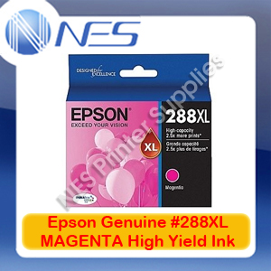 Epson Genuine 288XL MAGENTA High Yield Ink Cartridge for XP-240/XP-340/XP-344/XP-440 (C13T306392)